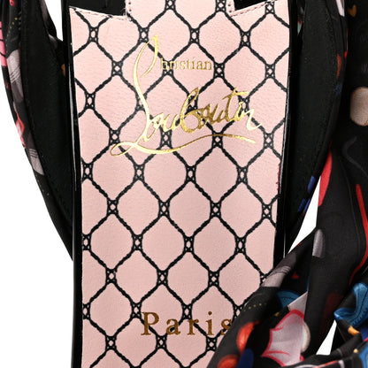 Christian Louboutin Patent Satin Fetish Du Desert 100 Sandal 39.5 Black 39.5 Black 7 of 9