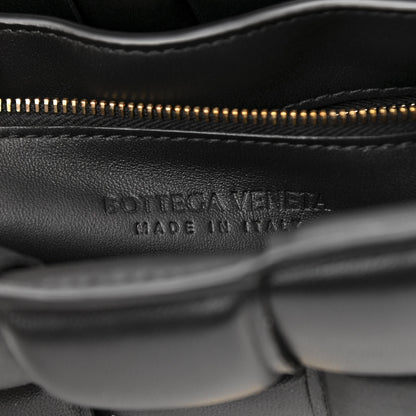 Bottega Veneta Lambskin Maxi Intreccio Padded Chain Cassette Crossbody Bag Black 6 of 11