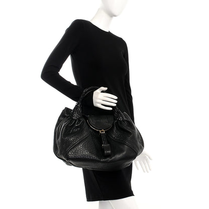 Fendi Nappa Nuvolata Spy Black 2 of 9