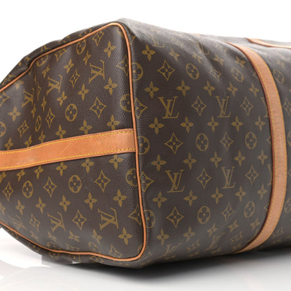 Louis Vuitton Monogram Keepall Bandouliere 55 8 of 22