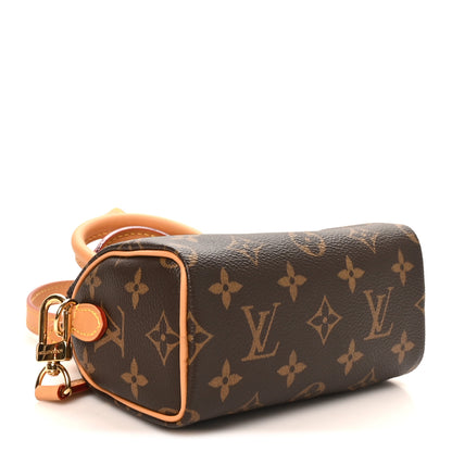 Louis Vuitton Monogram Nano Speedy Bandouliere 4 of 10
