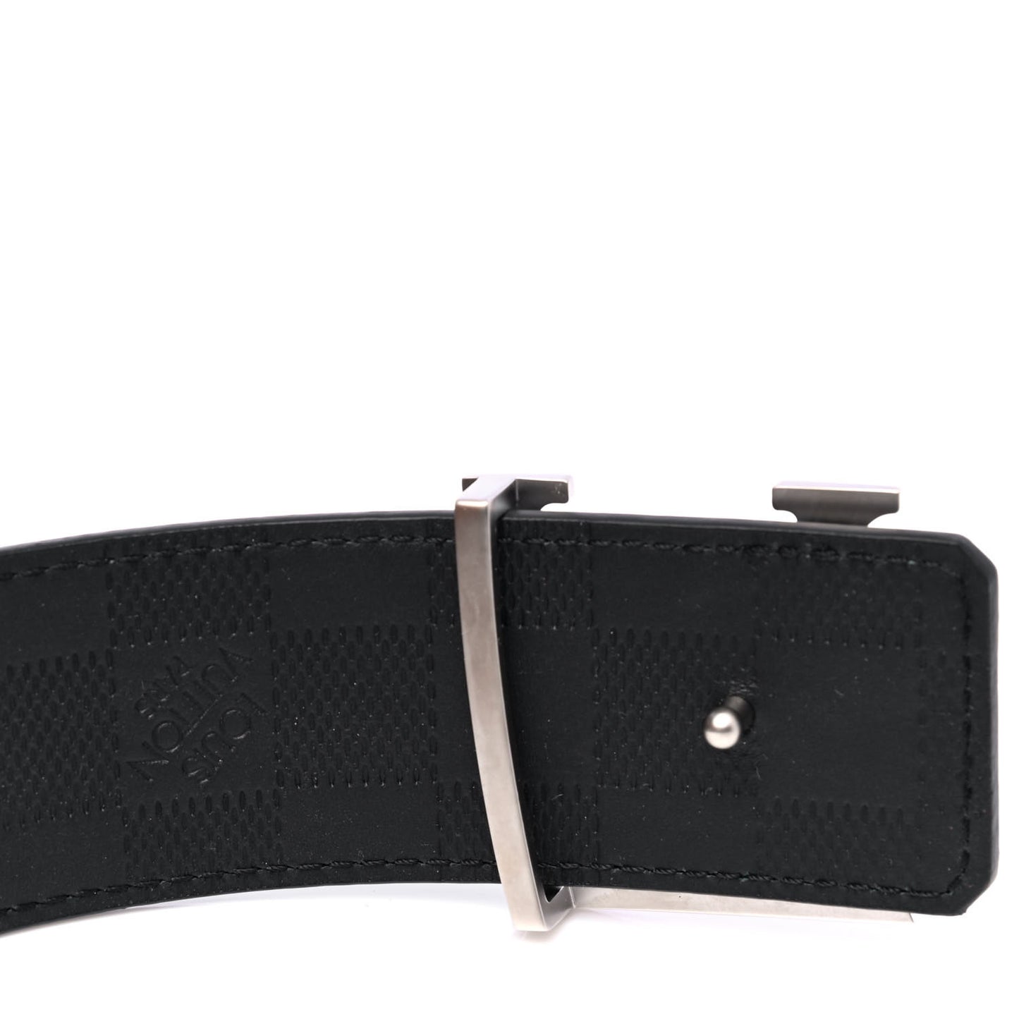 Damier Infini 40mm LV Initiales Belt 90 36 Black