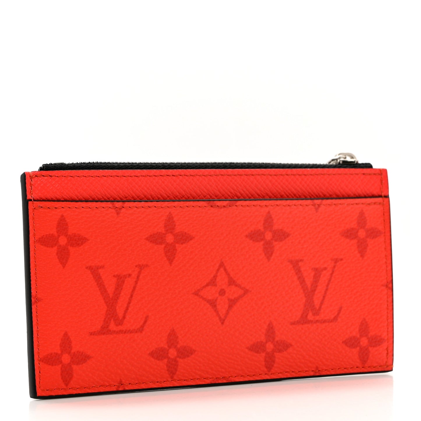 Taigarama Coin Card Holder Fire Red