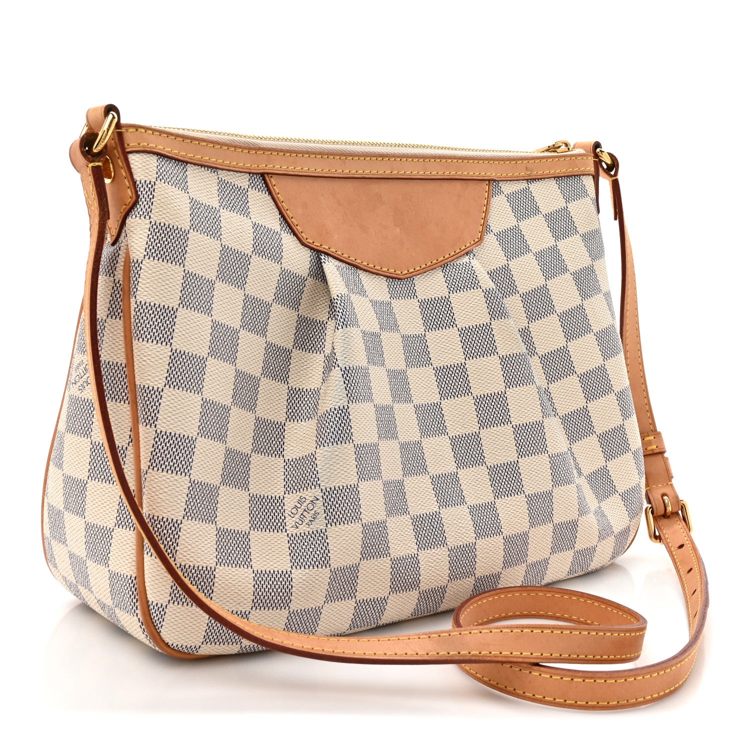 Louis Vuitton Damier Azur Siracusa PM 3 of 14