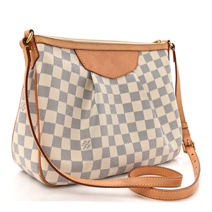 Louis Vuitton Damier Azur Siracusa PM 3 of 14