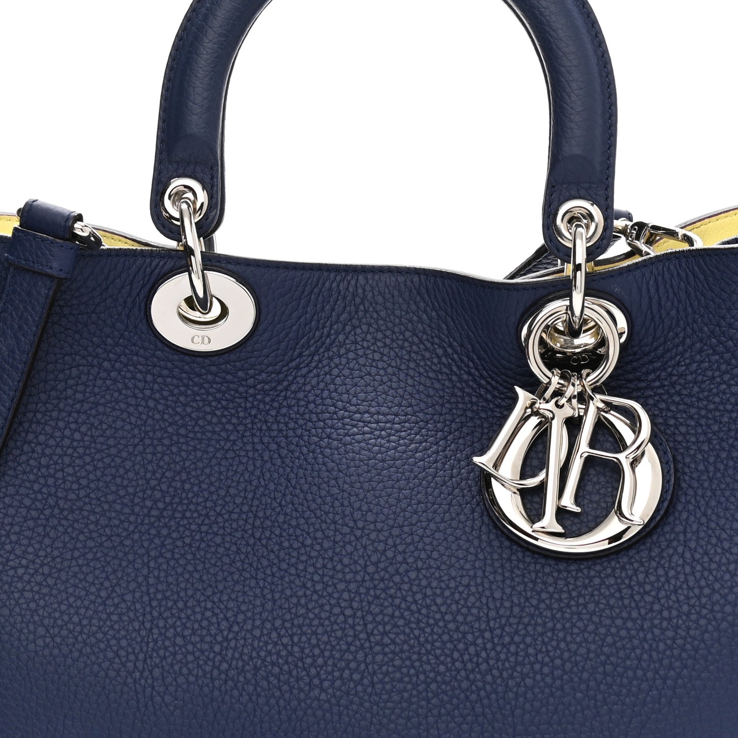 Bullcalf Medium Diorissimo Tote Blue
