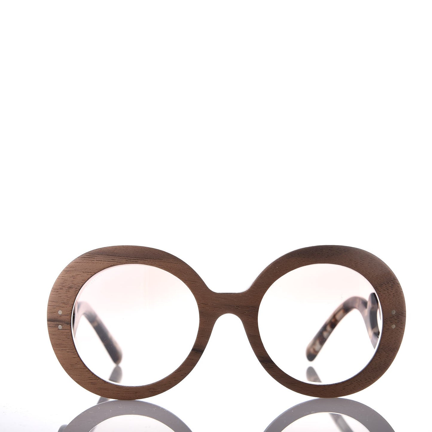 Wooden Baroque Sunglasses SPR 27R Nut Canaletto