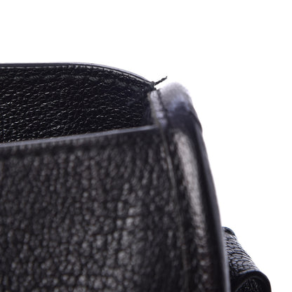 Balenciaga Chevre Silver Metallic Edge Hardware City Black 8 of 9