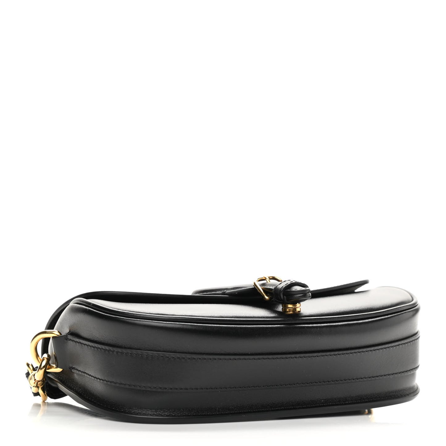 Box Calfskin East West Bobby Bag Black