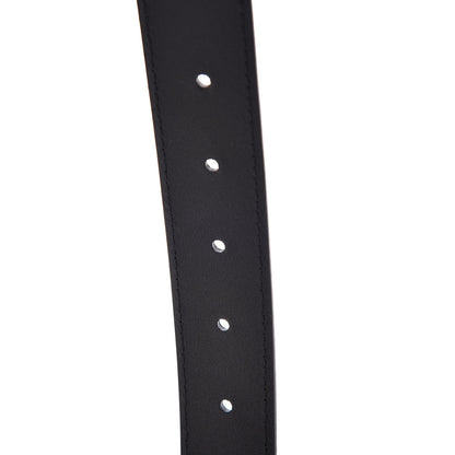 Gucci Calfskin Double G 30mm Belt 90 36 Black 5 of 6