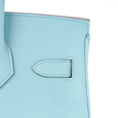Hermes Epsom Birkin 30 Bleu Atoll 30 of 33