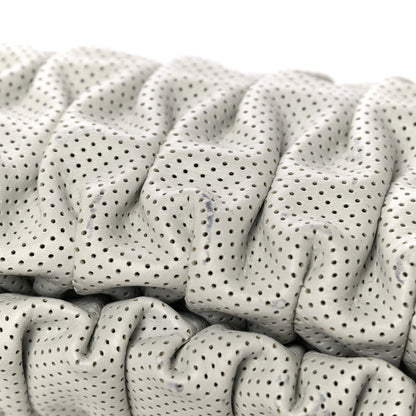 Chanel Lambskin Perforated Clutch White 10 of 10
