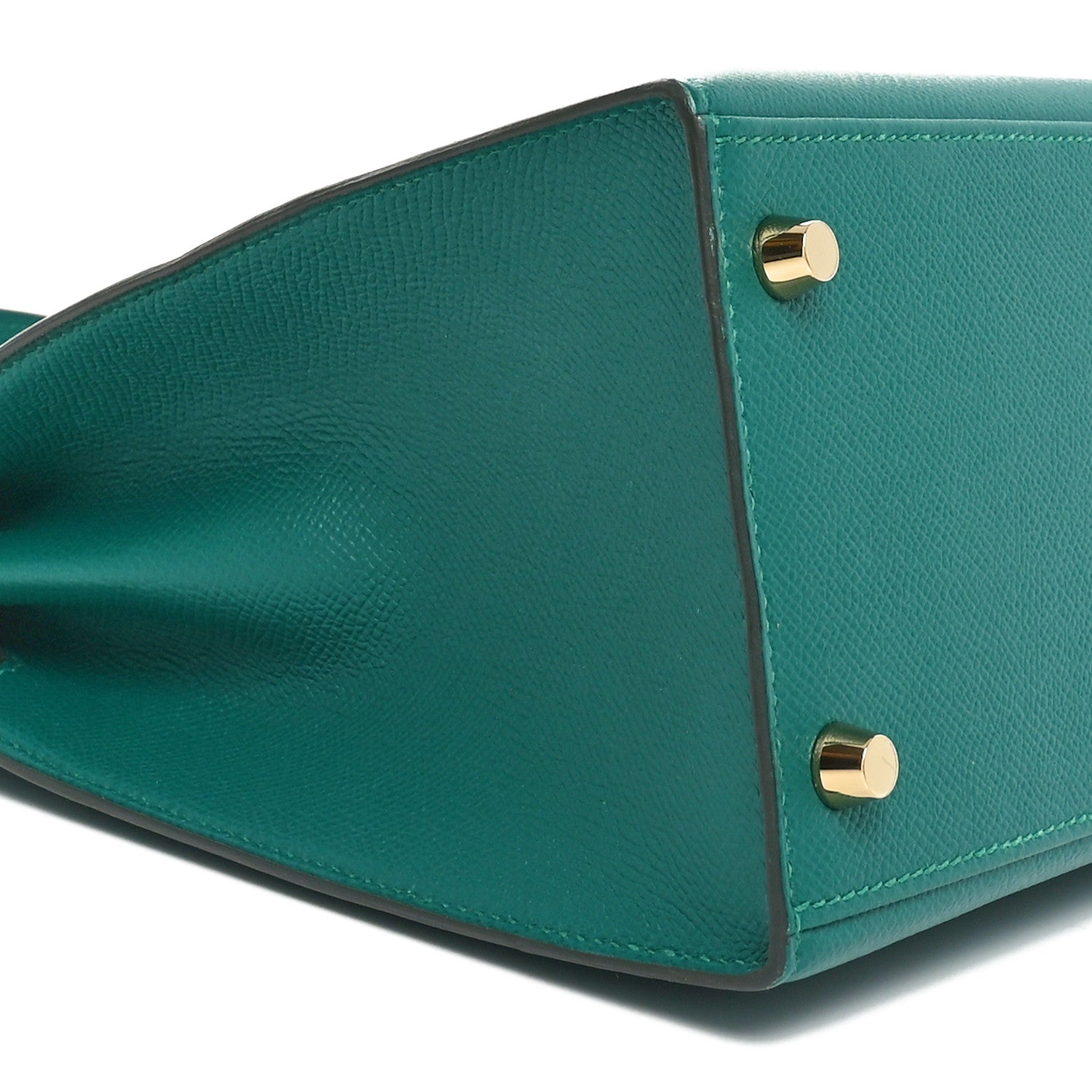 Hermes Epsom Horseshoe Kelly Sellier 28 Malachite 9 of 10
