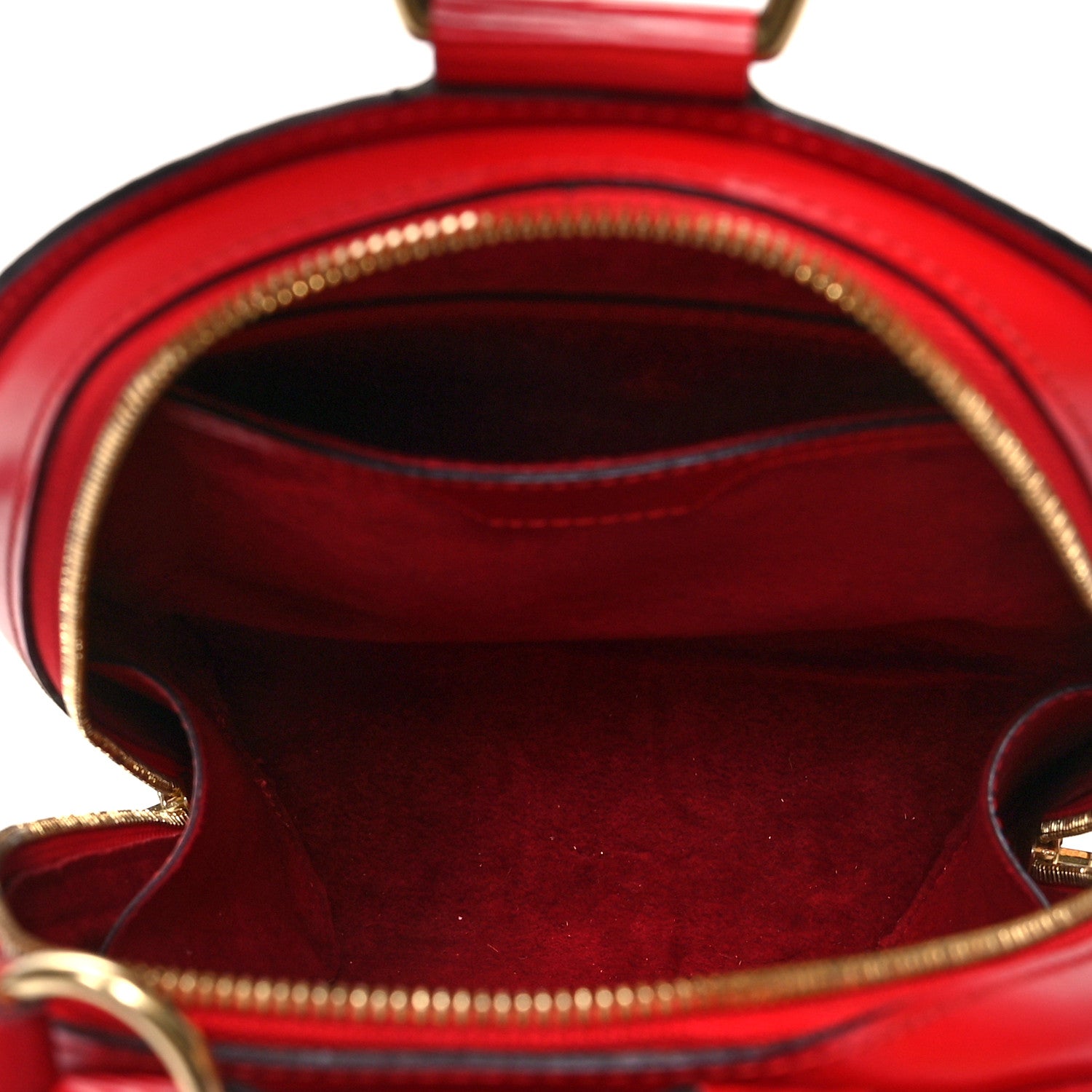 Louis Vuitton Epi Mabillon Backpack Castillan Red 5 of 14