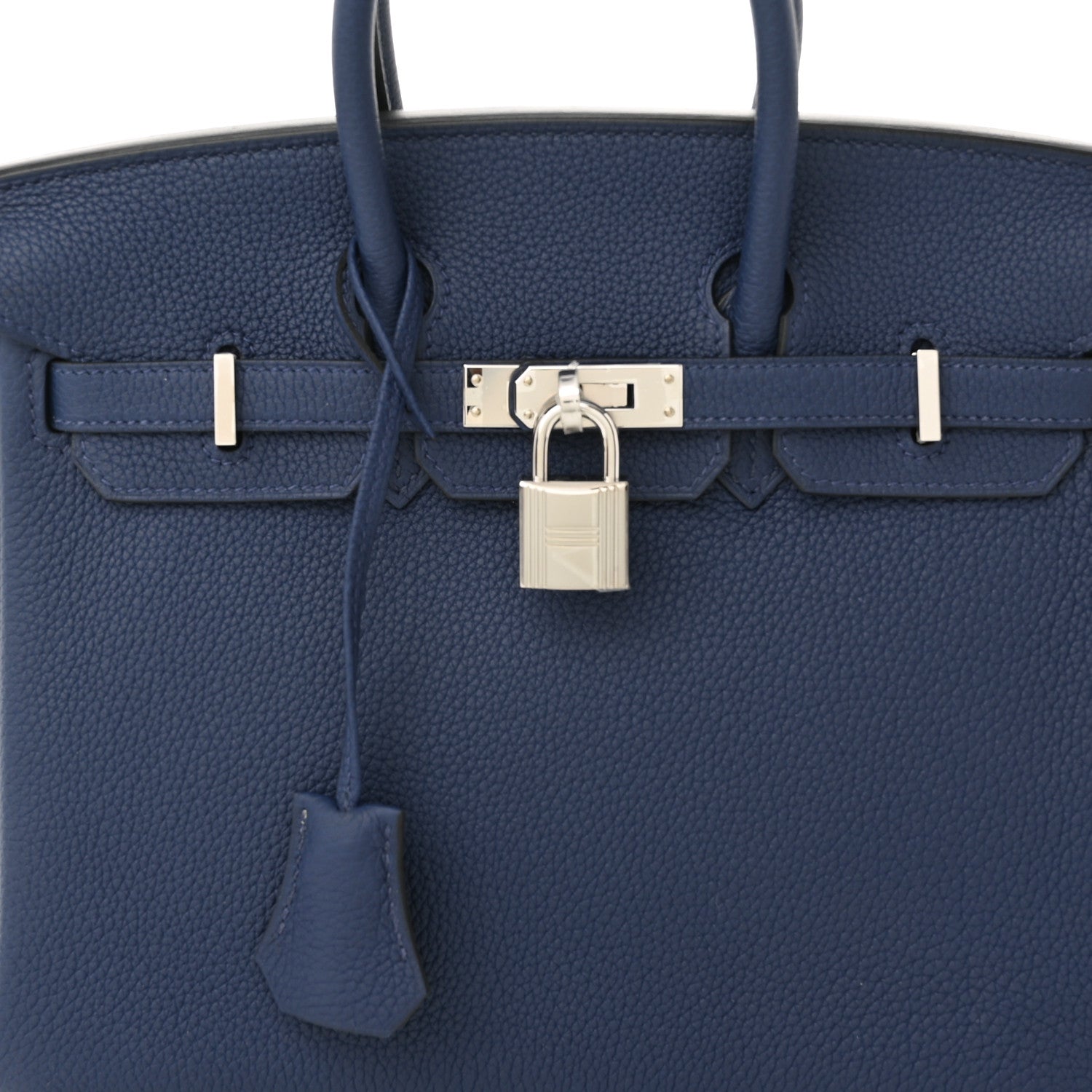 Hermes Togo Birkin 25 Bleu Saphir 8 of 11