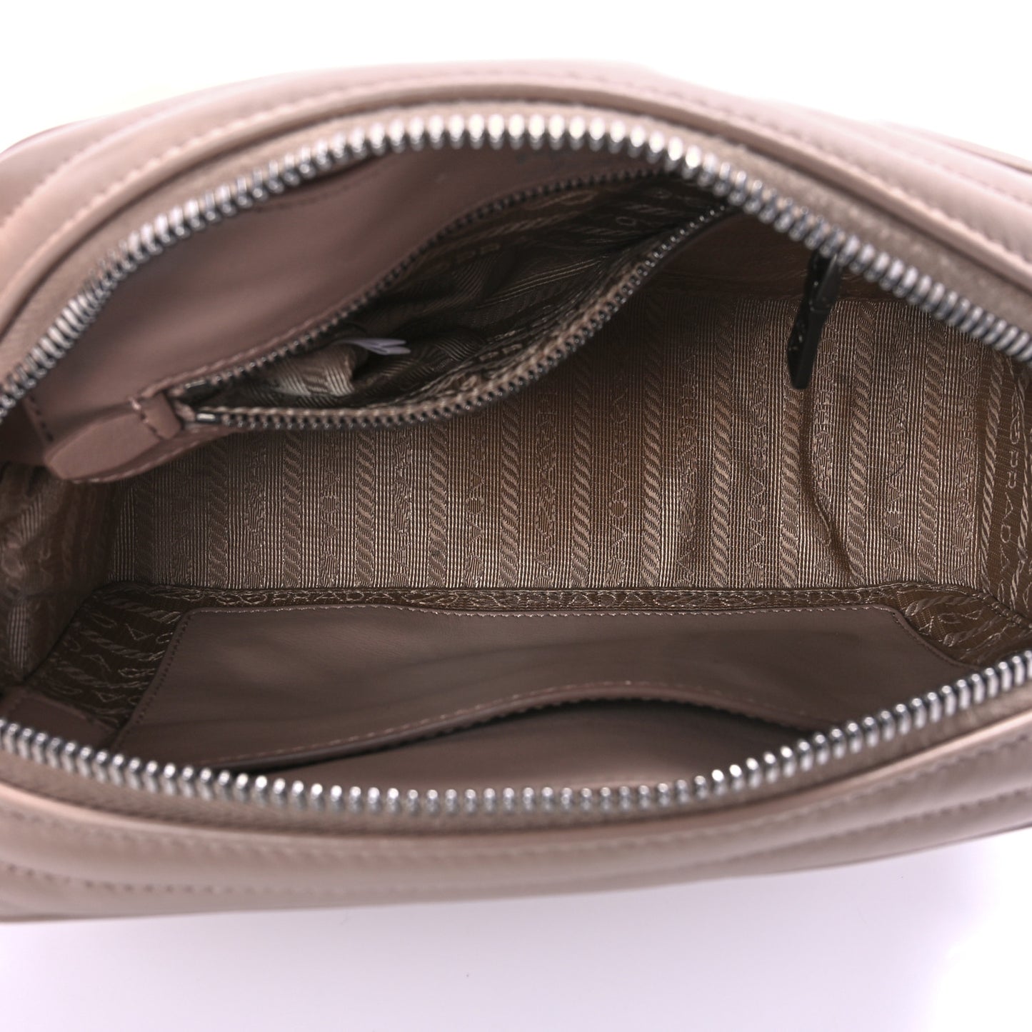 Soft Calfskin Diagramme Crossbody Bag Cipria