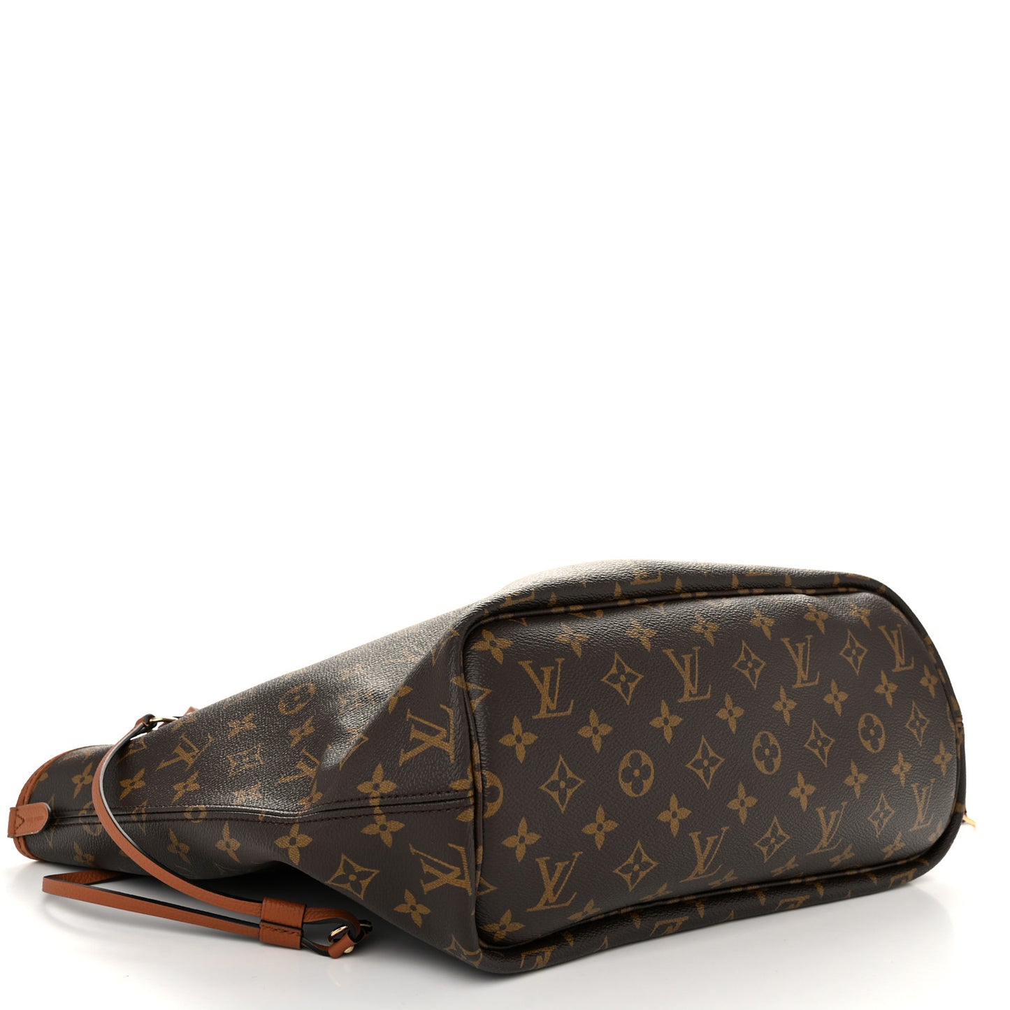 Monogram Calfskin Neo Neverfull Inside Out MM Tan