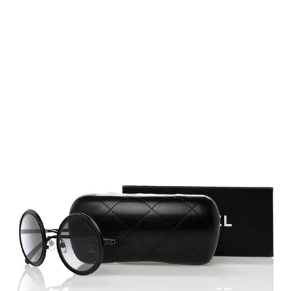 Chanel Round Sunglasses 4226 Black 8 of 8