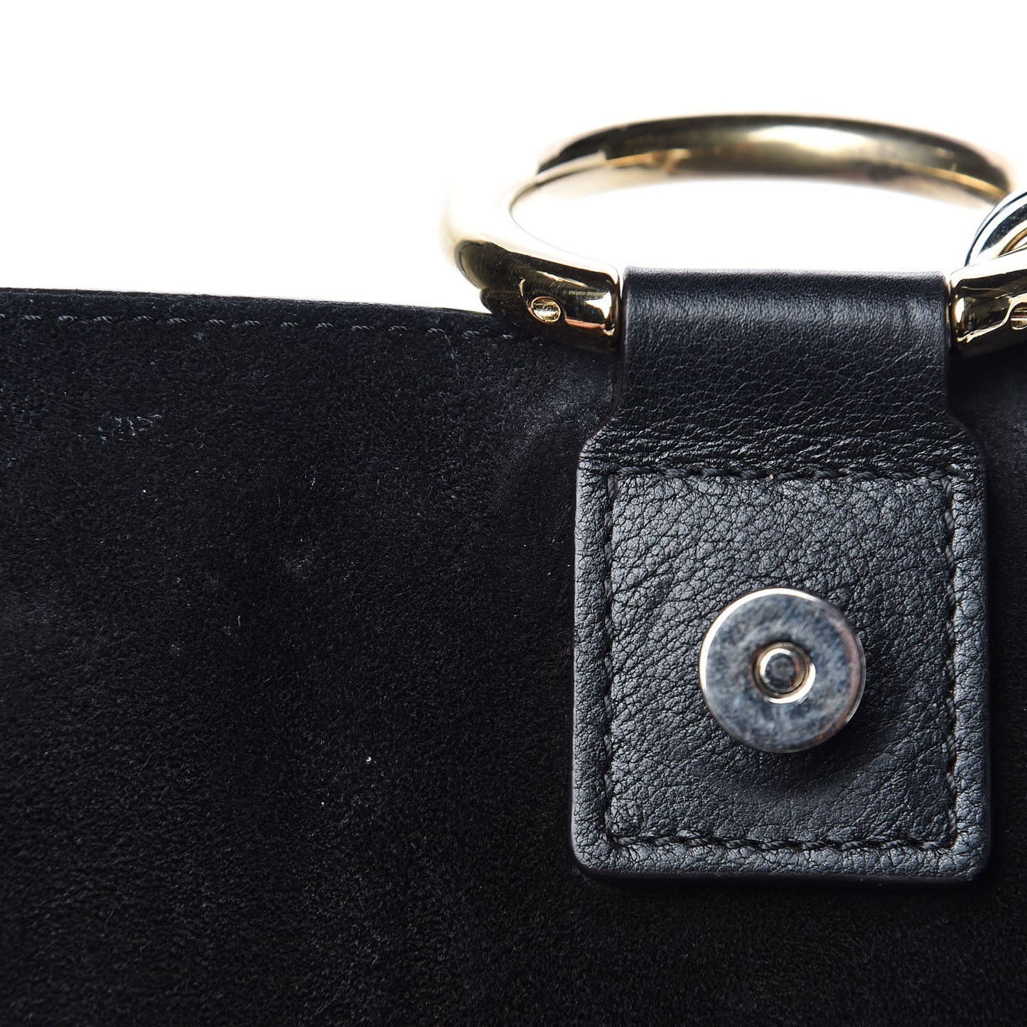 Calfskin Small Faye Day Shoulder Bag Black