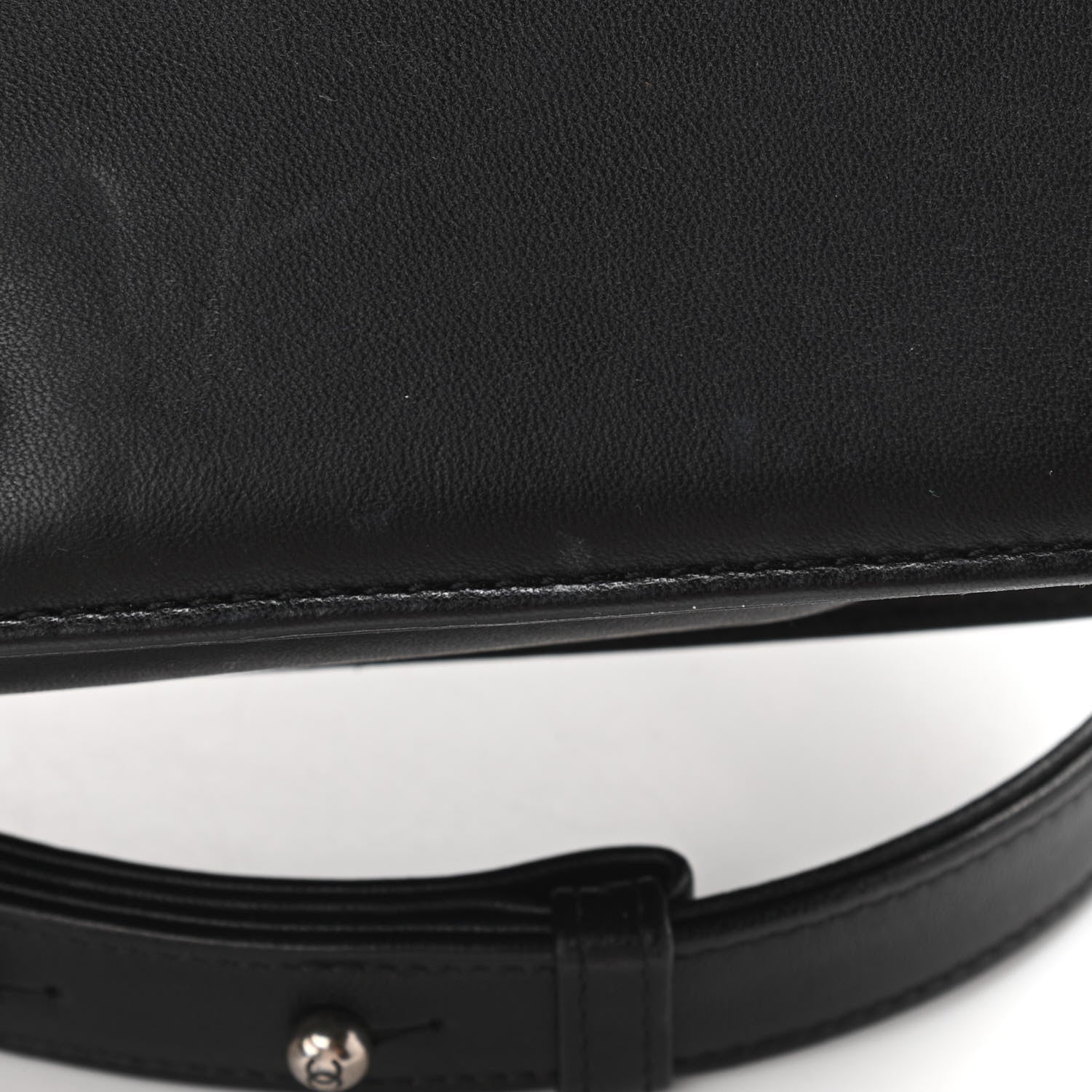 Chanel Lambskin Quilted Medium Boy Flap Black 11 of 12