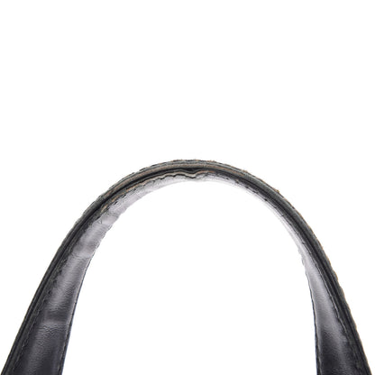 Chanel Calfskin Wild Stitch Top Handle Bag Black 11 of 11