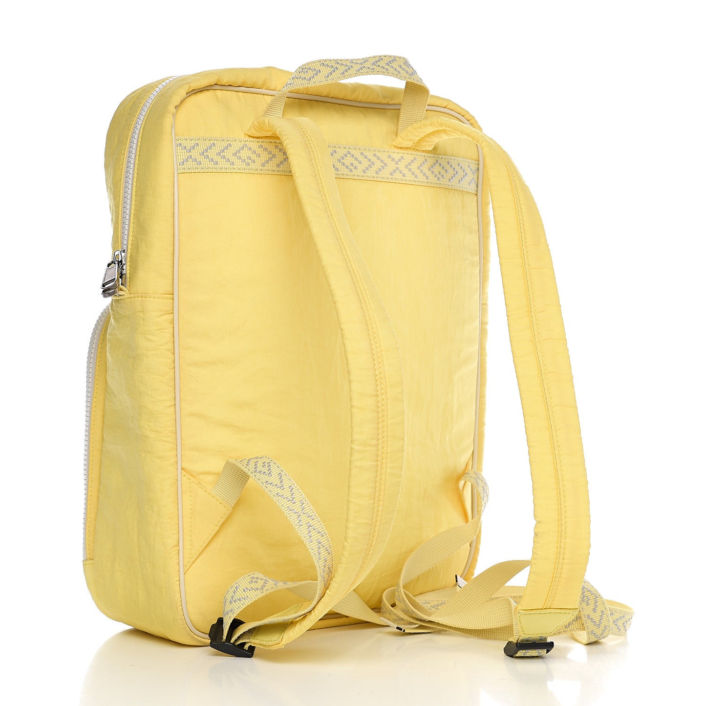 Nylon Twill Blind For Love Interlocking G Backpack Pastel Yellow Multicolor