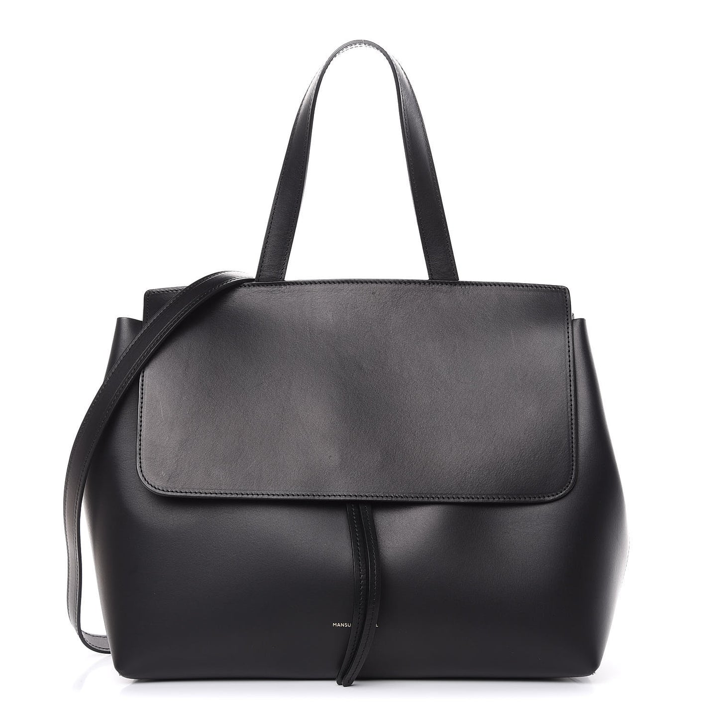 Calfskin Lady Bag Black Flamma