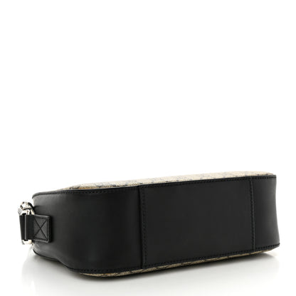 Gucci GG Supreme Monogram Camera Bag Beige Black 4 of 11