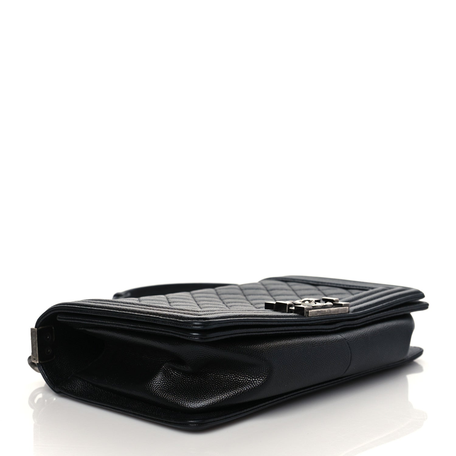 Chanel Caviar Quilted Medium Boy Flap Black 4 of 10