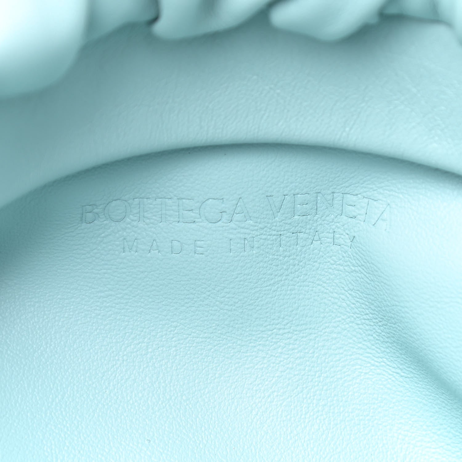 Bottega Veneta Calfskin The Pouch Chain Spearmint 8 of 9