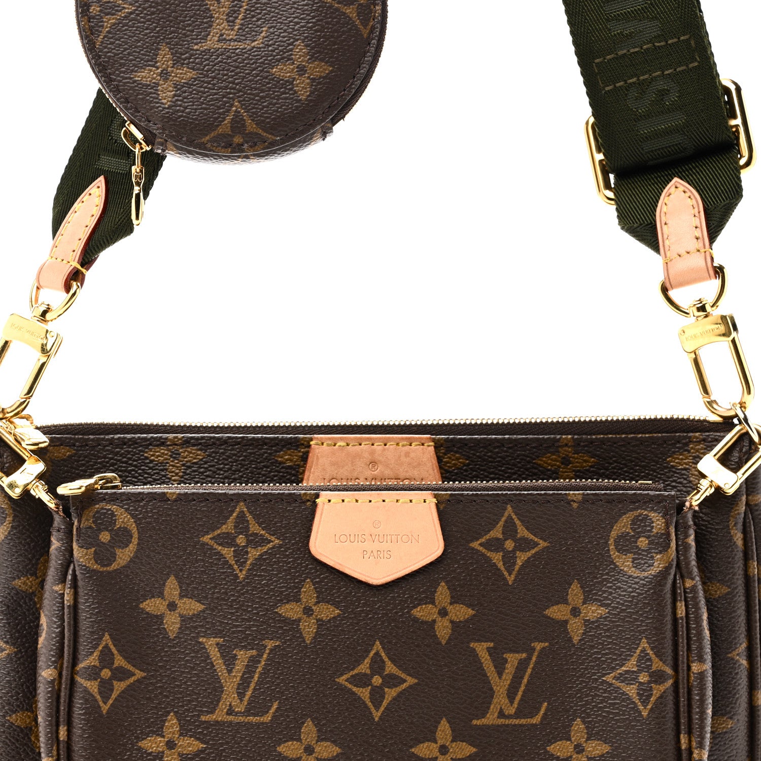 Louis Vuitton Monogram Multi Pochette Accessories Kaki 8 of 10