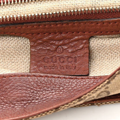 Gucci Monogram Medium Marrakech Hobo Red 6 of 15