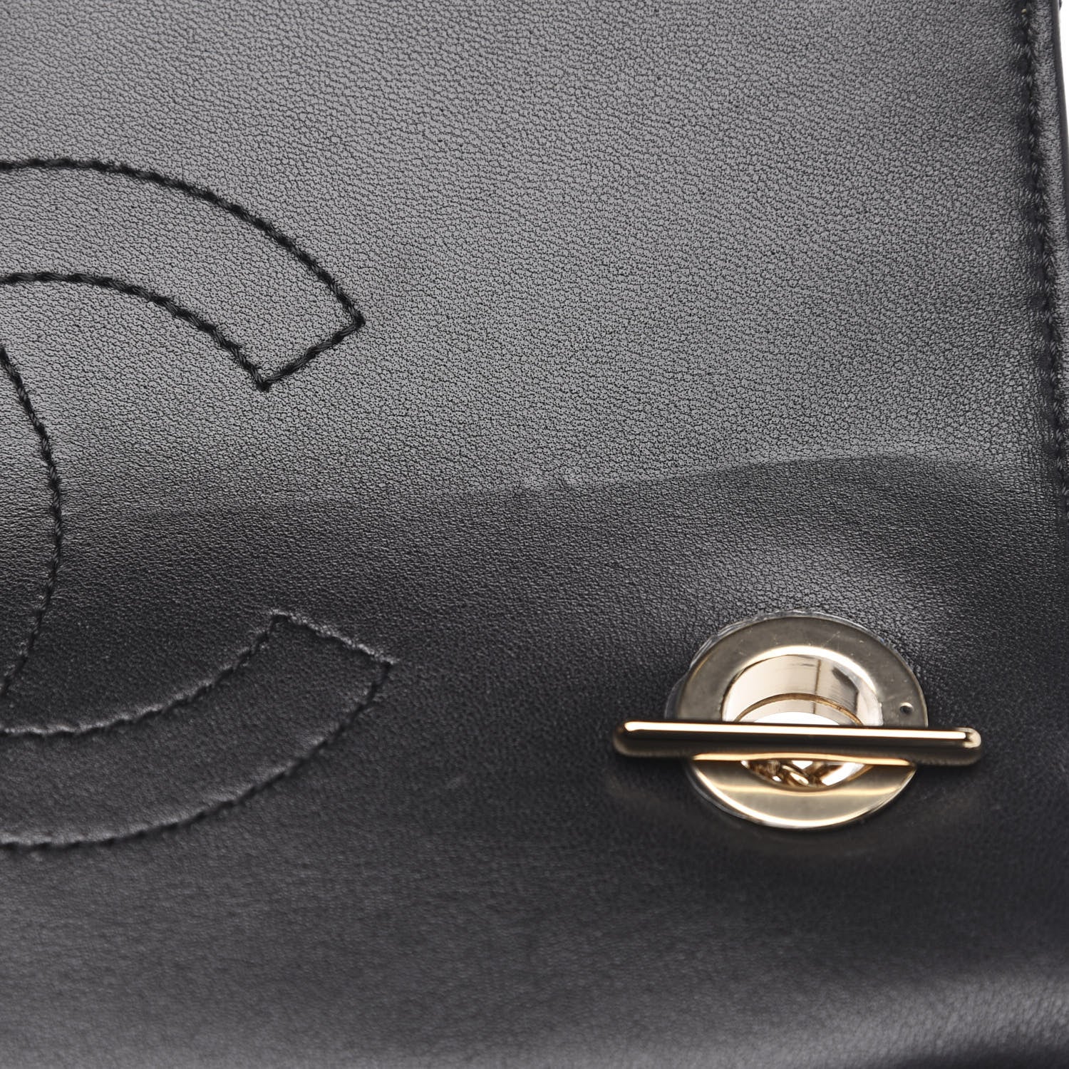 Chanel Lambskin Quilted Small Trendy CC Dual Handle Flap Bag Black 12 of 14