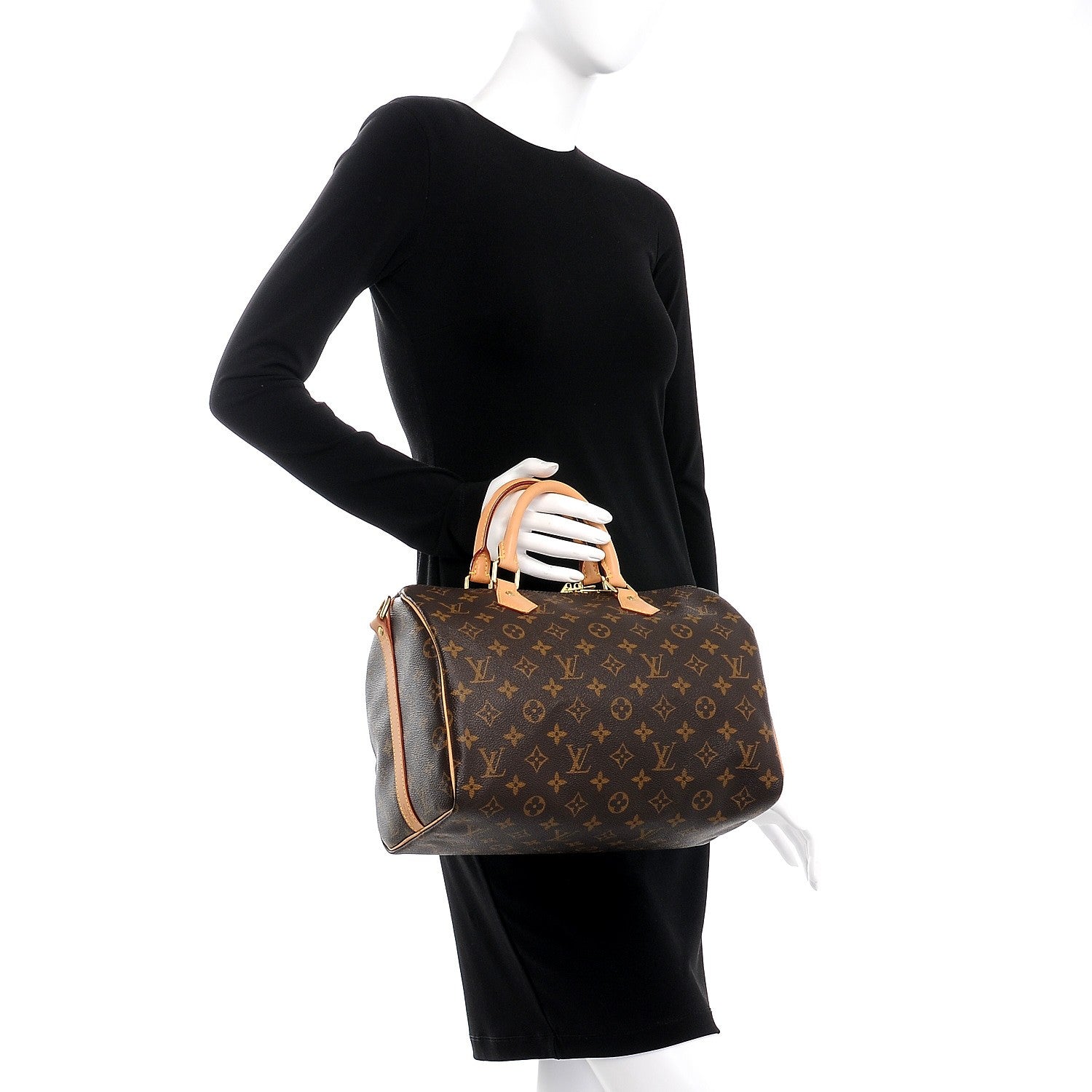 Louis Vuitton Monogram Speedy Bandouliere 30 3 of 9