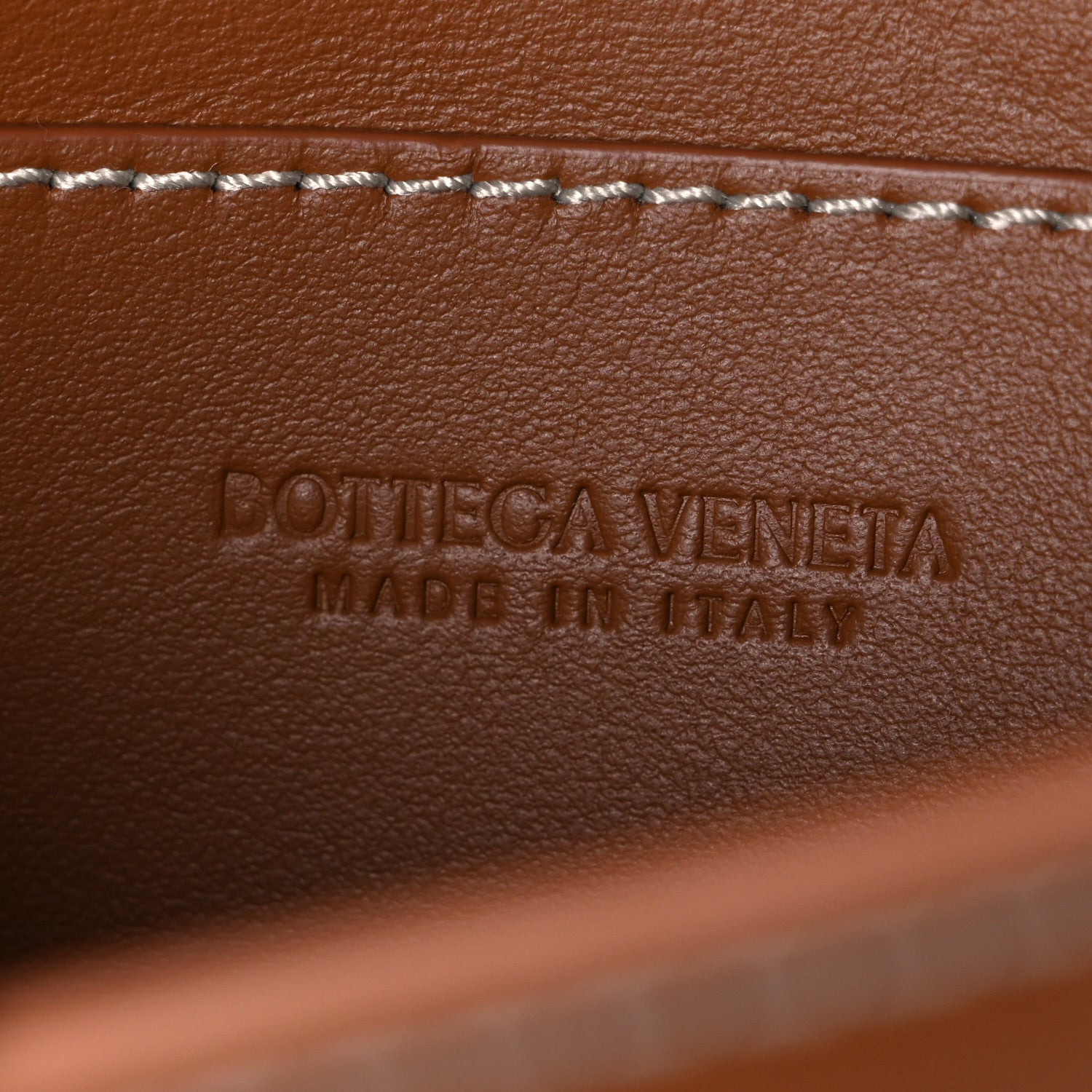 Bottega Veneta Calfskin Maxi Intreccio Mini Cassette Belt Bag Wood 6 of 11