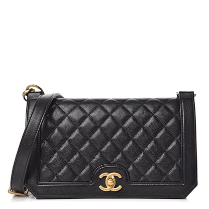 Chanel Grained Calfskin Quilted Medium Flap Black 1 of 10