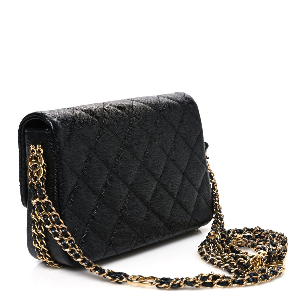 Chanel Caviar Quilted Mini CC You Flap Black 3 of 12