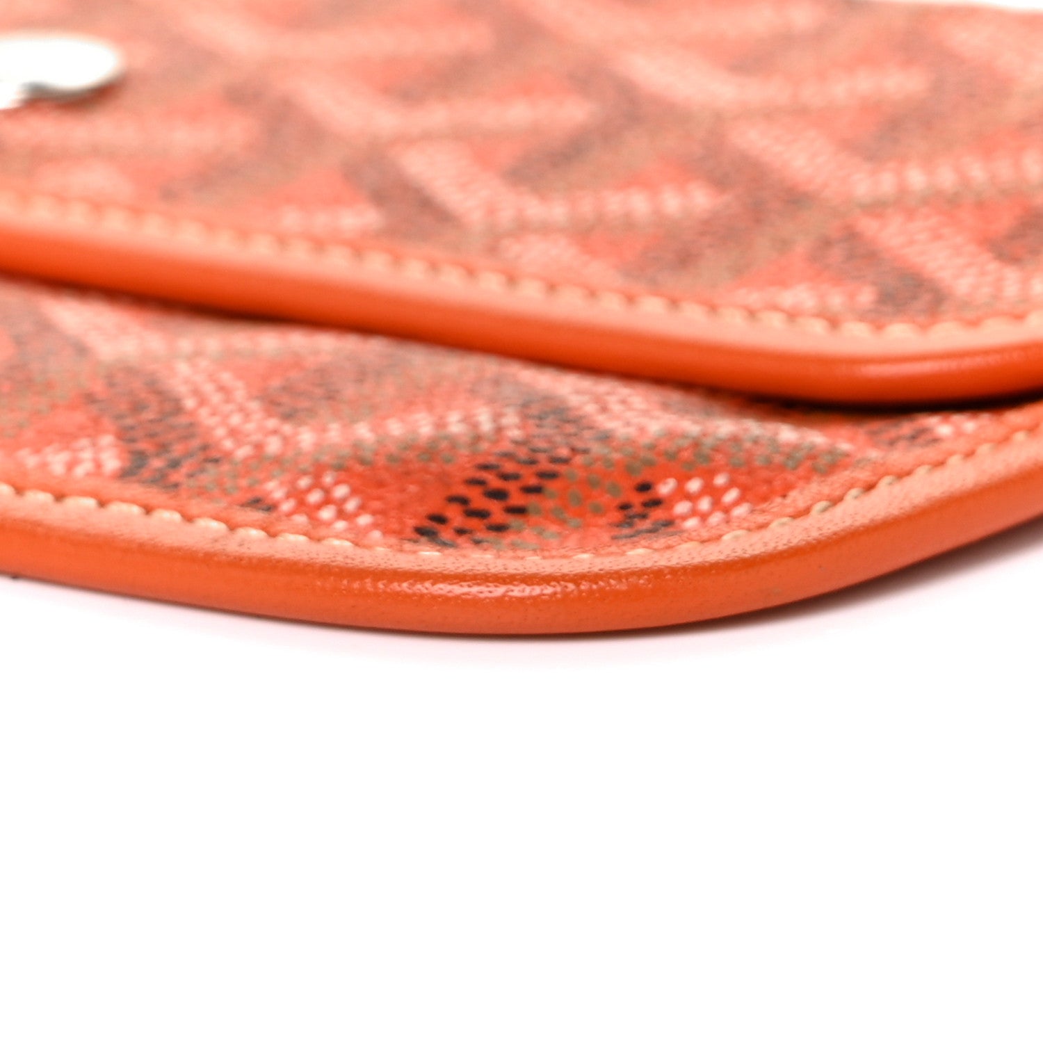 Goyard Goyardine Pouch Orange 8 of 12