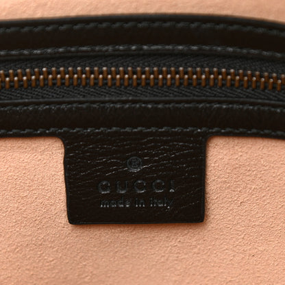 Gucci Azalea Calfskin Matelasse Large GG Marmont Slim Tote Black 6 of 10