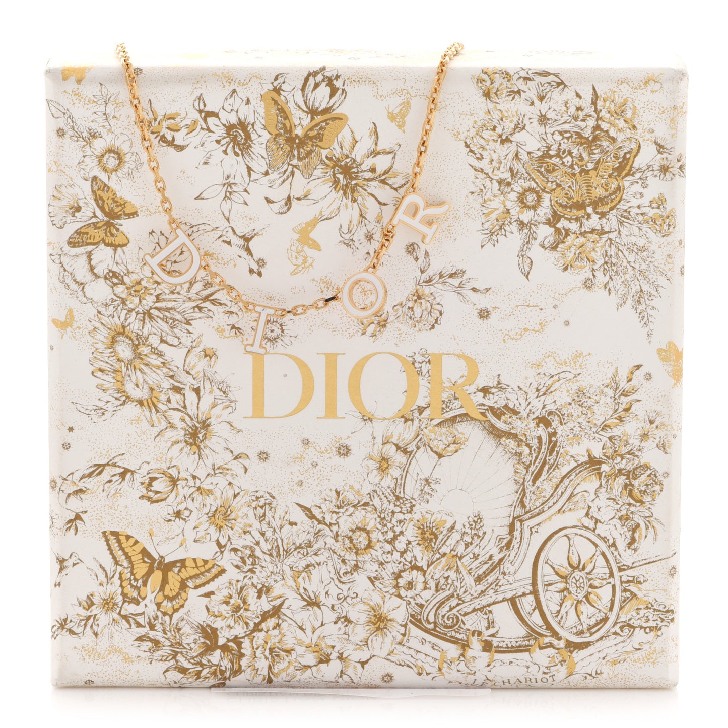 Metal Lacquer Dio(r)evolution Necklace Gold