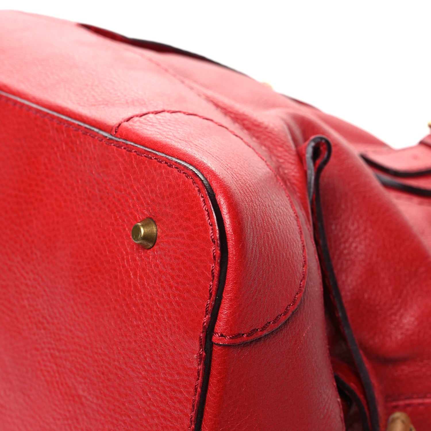 Chloe Calfskin Paddington Satchel Rouge 11 of 17