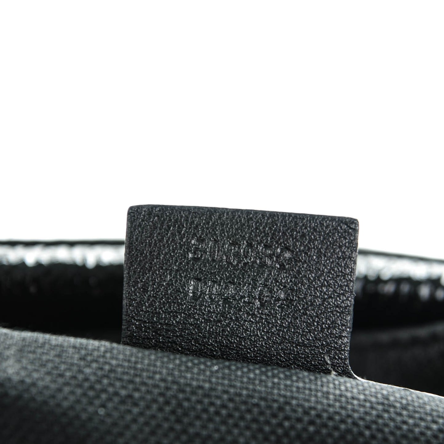 Patent Medium Soho Chain Shoulder Bag Black
