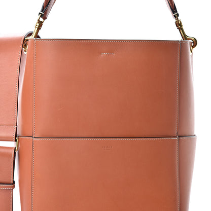 Celine Natural Calfskin Sangle Bucket Bag Terracotta 9 of 12