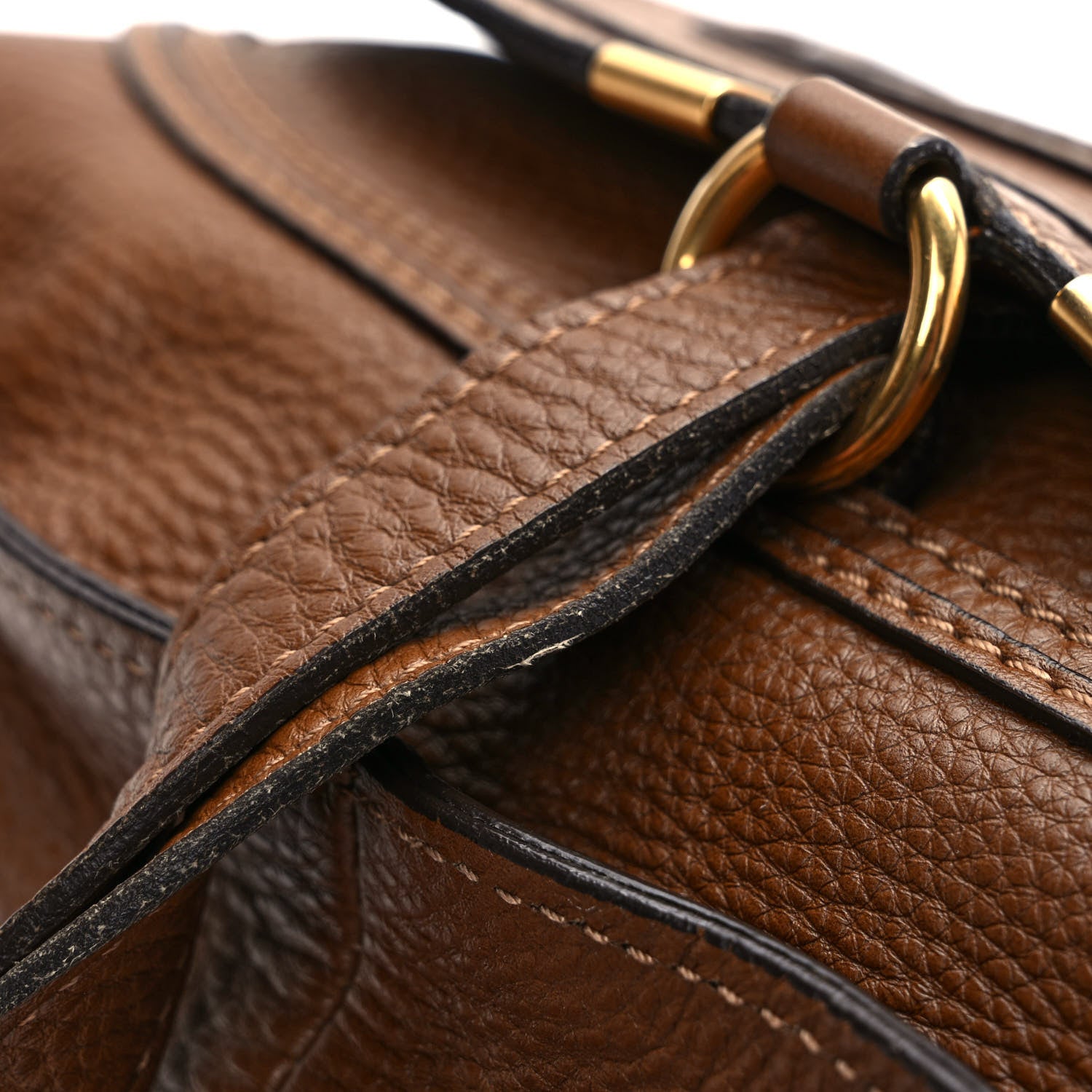 Chloe Calfskin Small Marcie Satchel Tan 12 of 14