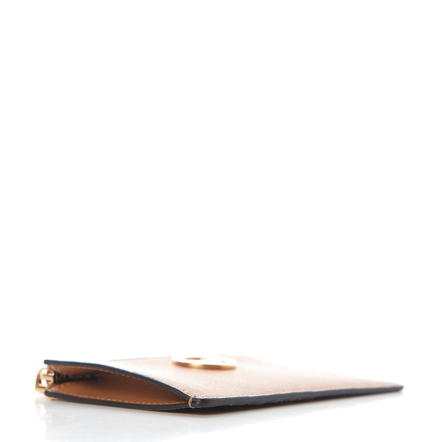 Vitello Cruise F is Fendi Zip Card Holder Nocciola