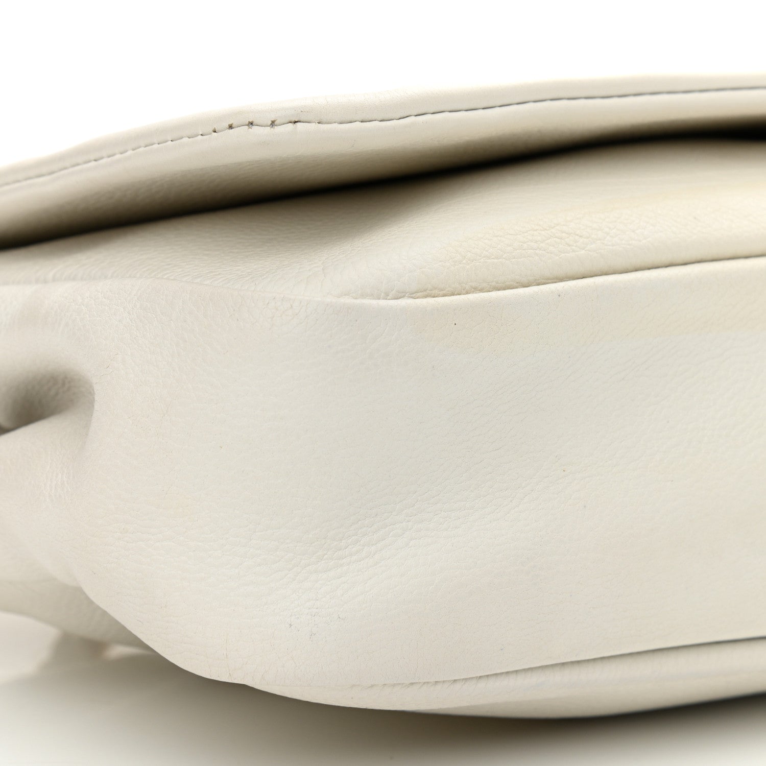 Chanel Calfskin Metal Mosaic Flap White 9 of 12