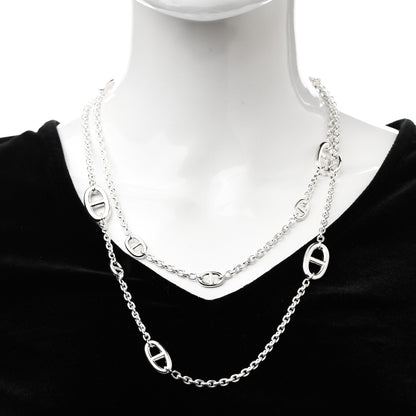 Hermes Sterling Silver Farandole Necklace 120 2 of 5