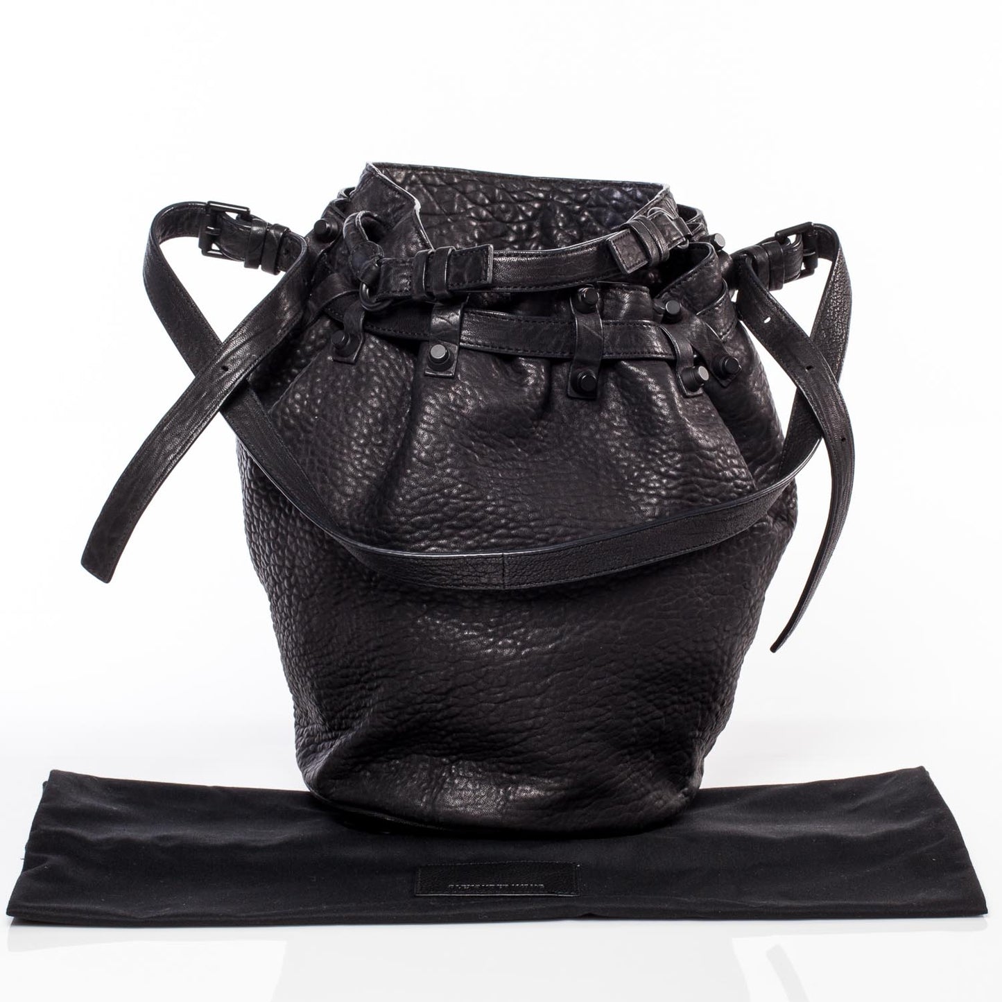 Leather Diego Bag Black