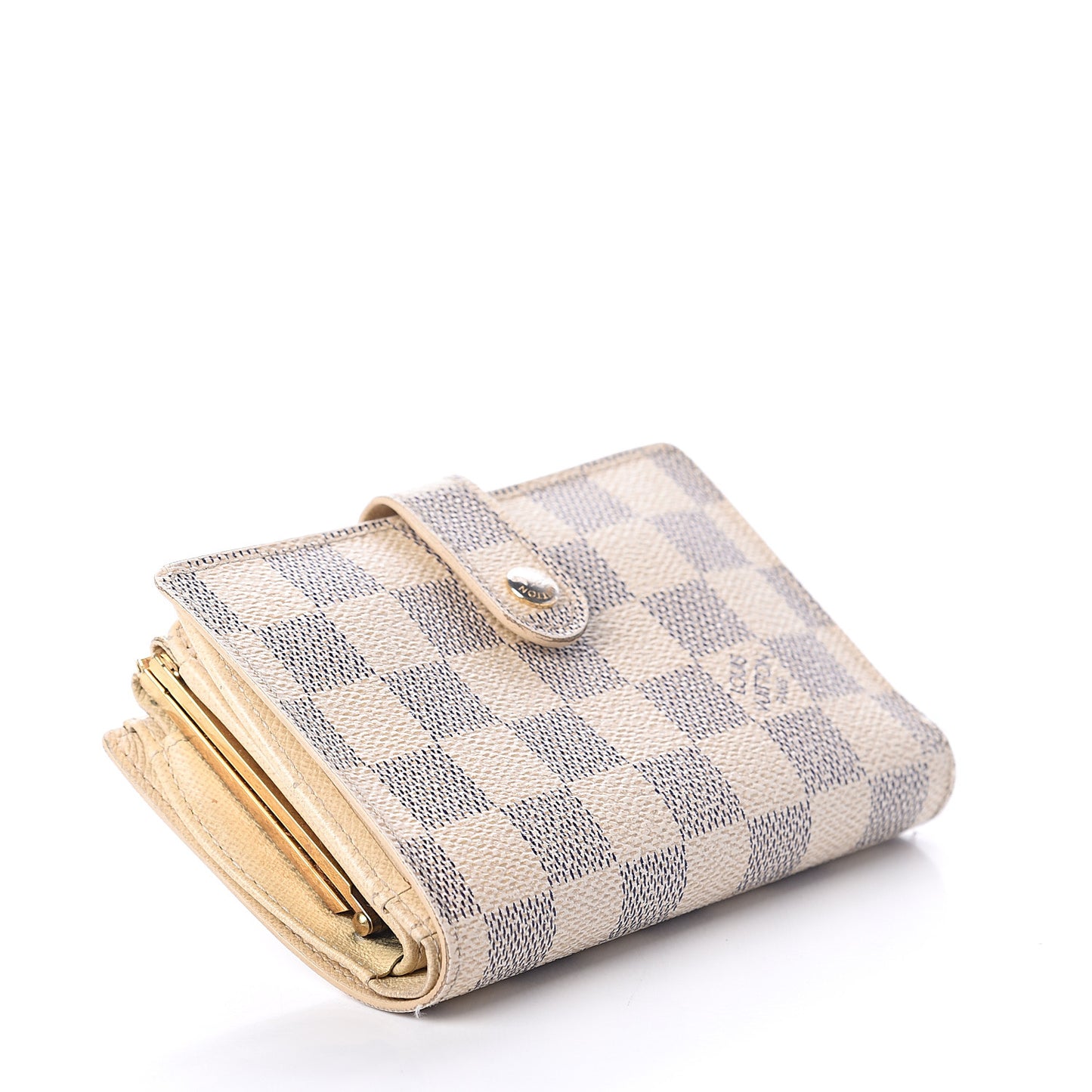Damier Azur French Purse Wallet