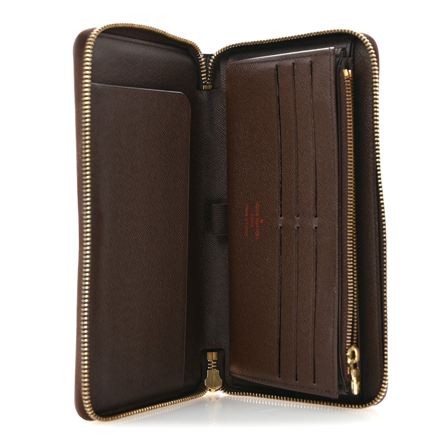 Damier Ebene Zippy Organizer Wallet